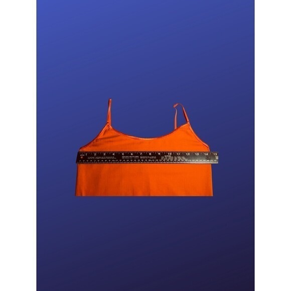 BOZZOLO Basic Cami Camisole Tank Top, BURNT ORANGE, Women's Size Large, NWOT - Picture 4 of 7